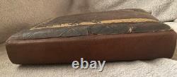 Antique Leather Photo Album 39 Photos, Glasgow, Dunedin, Christchurch New Zealand