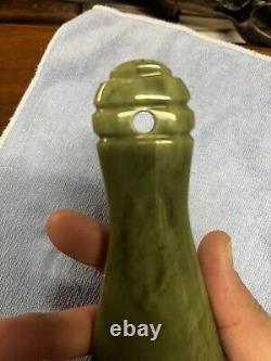 Antique Maori Patu Mere Weapon War Club Hand Carved New Zealand pounamu Jade