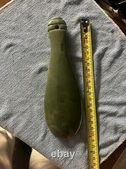 Antique Maori Patu Mere Weapon War Club Hand Carved New Zealand pounamu Jade