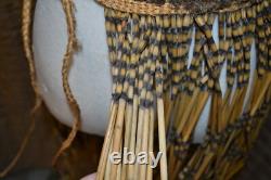 Antique Vintage New Zealand Maori Piu Piu Ceremonial Skirt Flax Grass Hand Made