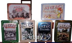 Anzac Limited Edition New Zealand Tins Complete Set of 11 Including Donkey Tin