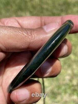 Arahura JADE New Zealand Greenstone Pounamu NEPHRITE Dean's BIG 2 TONE KOROPEPE