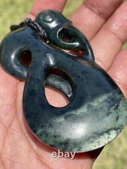 Arahura JADE New Zealand Greenstone Pounamu NEPHRITE Dean's BIG MANAIA CROSSOVER