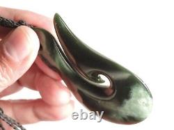 Arahura JADE New Zealand Greenstone Pounamu NEPHRITE Dean's UNIQUE MANAIA HOOK