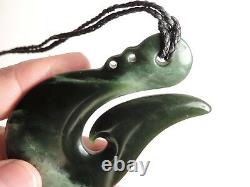 Arahura JADE New Zealand Greenstone Pounamu NEPHRITE Dean's UNIQUE MANAIA HOOK