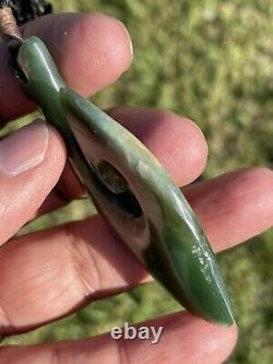 Arahura JADE New Zealand Maori Greenstone Pounamu NEPHRITE Maori Hei Matau HOOK