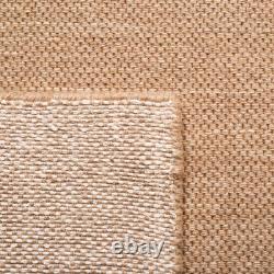 Area Rug 8x10 Kilim Collection Large Brown, Handmade New Zealand Wool