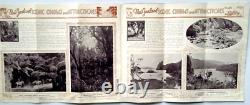 Art Deco Vintage 1930s Original Travel Guide New Zealand-Rare