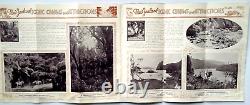 Art Deco Vintage 1930s Original Travel Guide New Zealand-Rare