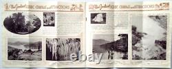 Art Deco Vintage 1930s Original Travel Guide New Zealand-Rare