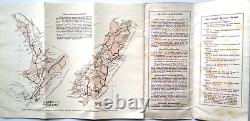 Art Deco Vintage 1930s Original Travel Guide New Zealand-Rare