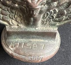 Auckland Automobile Association New Zealand Vintage Royal Club Enamel Car Badge