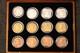 Australia & New Zealand Patina Collection of 21 proof like Crown sized coins M9