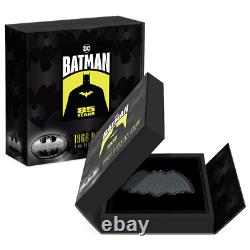 BATMANT 85 Years 1966 Batman Logo 1oz Silver Collectible Coin new Zealand Mi