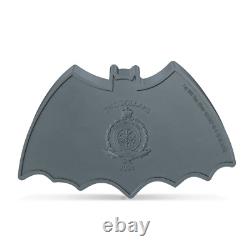 BATMANT 85 Years 1966 Batman Logo 1oz Silver Collectible Coin new Zealand Mi