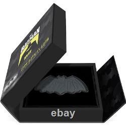 BATMANT 85 Years 1966 Batman Logo 1oz Silver Collectible Coin new Zealand Mi
