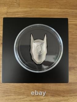 BATMAN 2020 2oz of 999 FINE SILVER NEW ZEALAND MINT, NIUE. MINTED ONLY 5000