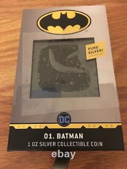 BATMAN-Chibi Coin Collection DC Comics Series 1oz Proof Silver Coin Niue 2020