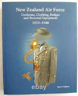 BOOK New Zealand AIR FORCE Uniforms Clothing Badges & Personal Equipment 1923-48