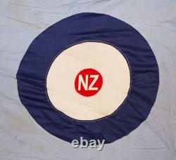 BRITISH MILITARY CAP BADGES, RNZAF Royal New Zealand Air Force Ensign, 1943, WW2