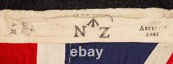 BRITISH MILITARY CAP BADGES, RNZAF Royal New Zealand Air Force Ensign, 1943, WW2