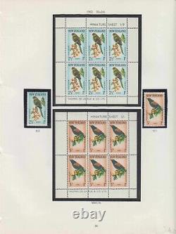 Bc New Zealand 1960-69 Collection On 19 Sg Album Pages Sets+ Hinged Mint Scv$339