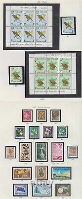 Bc New Zealand 1960-69 Collection On 19 Sg Album Pages Sets+ Hinged Mint Scv$339