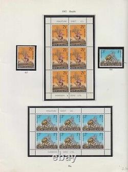 Bc New Zealand 1960-69 Collection On 19 Sg Album Pages Sets+ Hinged Mint Scv$339