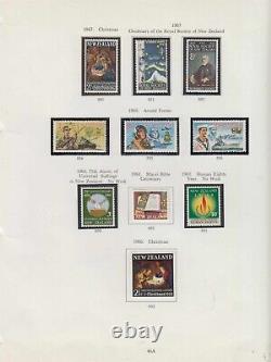 Bc New Zealand 1960-69 Collection On 19 Sg Album Pages Sets+ Hinged Mint Scv$339