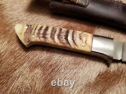 Bill Reddiex Knife New Zealand Custom Rams Horn Near MINT Original Sheath