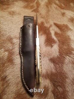 Bill Reddiex Knife New Zealand Custom Rams Horn Near MINT Original Sheath