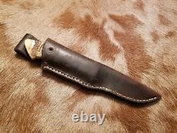 Bill Reddiex Knife New Zealand Custom Rams Horn Near MINT Original Sheath