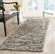 Bohemian Collection 2'6 x 6' Grey/Multi BOH525K Handmade New Zealand Wool &