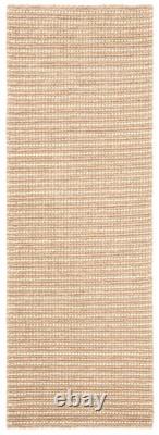 Bohemian Collection 31.2 x 120 BOH525F Handmade New Zealand Wool & Jute Run