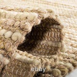 Bohemian Collection 3' x 5' Beige / Multi BOH525F Handmade New Zealand Wool &
