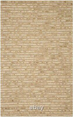 Bohemian Collection 4' x 6' Beige / Multi BOH525F Handmade New Zealand Wool &