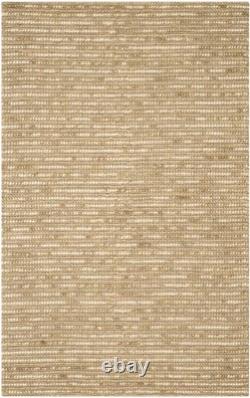 Bohemian Collection 4' x 6' Beige / Multi BOH525F Handmade New Zealand Wool &