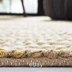 Bohemian Collection 4' x 6' Beige / Multi BOH525F Handmade New Zealand Wool &