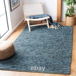 Bohemian Collection 8' Square Dark Blue/Multi BOH525G Handmade New Zealand Wo