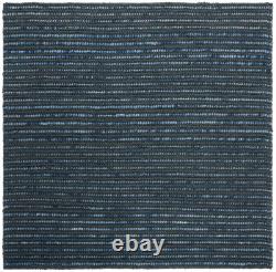 Bohemian Collection 8' Square Dark Blue/Multi BOH525G Handmade New Zealand Wo