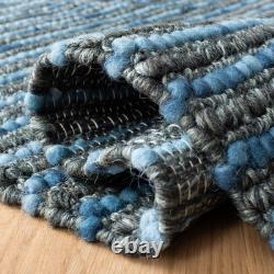Bohemian Collection 8' Square Dark Blue/Multi BOH525G Handmade New Zealand Wo