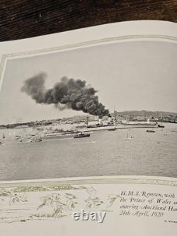 C1920 New Zealand Pictorial with Large Map 32 Pages Souvenir Tiki