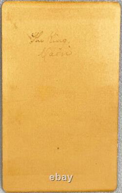 CDV Maori King Tawhiao New Zealand Tribe Tattoo Elizabeth Pulman Antique Photo
