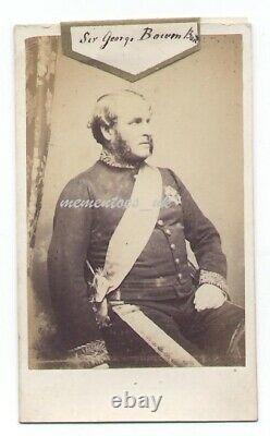 CDV c1868 Hong Kong China Governor Sir George Bowen Australia New Zealand