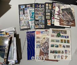 CMJ9 New Zealand, 1970s 1995 MUH ACCUMULATION IN SETS M/SHEETS, PACKS, etc