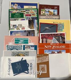 CMJ9 New Zealand, 1970s 1995 MUH ACCUMULATION IN SETS M/SHEETS, PACKS, etc