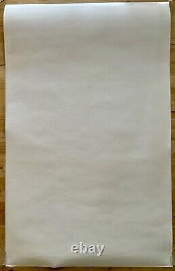 CONTINENTAL AIRLINES VISIT NEW ZEALAND Original Vtg Travel Poster 1970's 25x40