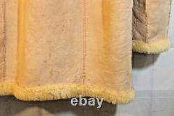Canterbury Sheepskin Coat Collection of New Zealand Full Zip Suede Jacket Sz 18