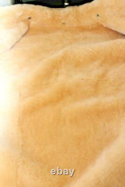 Canterbury Sheepskin Coat Collection of New Zealand Full Zip Suede Jacket Sz 18
