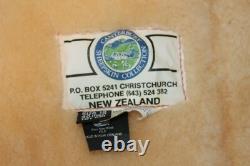 Canterbury Sheepskin Coat Collection of New Zealand Full Zip Suede Jacket Sz 18